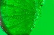 lime and bubbles