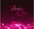 Valentines day greeting card