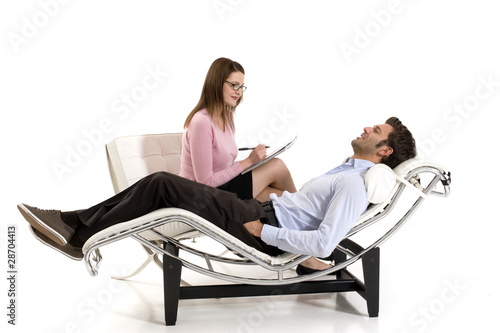 Photo: man by the psychologist man by the psychologist