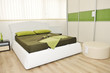 modern bedroom indoor