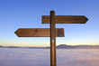 Waymarking on the way of Saint James (Camino de Santiago)