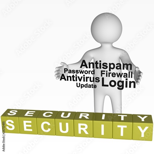 Illustration: Cubes - 236 - SECURITY Cubes - 236 - SECURITY