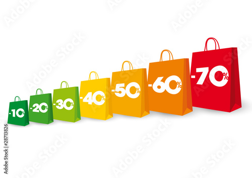 Vector: SHOPPING BAG - SOLDES SHOPPING BAG - SOLDES