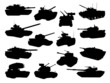 Weapon collection, battle tanks Weapon collection, battle tanks