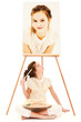 Child Girl Painter