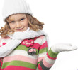 girl in winter clothes