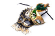 Two Venice carnival mask