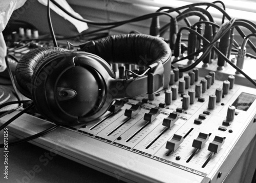 Photo: Into the mix in B&W Into the mix in B&W