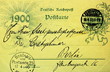 Postkarte 1900