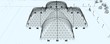 palasport progetto rendering 3d