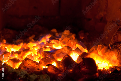 Photo: live coals live coals