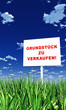 Schild im Gras - Grundstück zu verkaufen 02