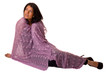asian woman isolated