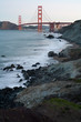 Golden Gate Bridge at dawn - San Francisco