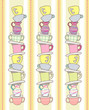 fancy cup set