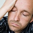 homme fatigué