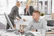 Designer team at work in office