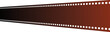 Brauner Filmstreifen