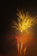 Sylvester Raketen und Feuerwerk Hochformat 1