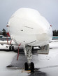 Photo: aircraft in snow aircraft in snow