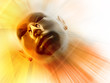 Illustration: 3d illustration of a human face 3d illustration of a human face