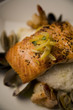 Photo: Roasted Salmon on Basmati Rice Roasted Salmon on Basmati Rice
