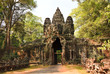 East ancient gate to Angkor Thom, Siem Reap, Cambodia