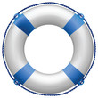 life buoy blue
