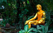 golden buddha statue