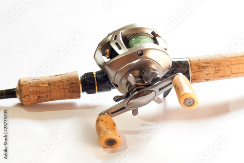 Photo: Low-proflile casting reel Low-proflile casting reel