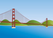 golden gate bridge in San Francisco