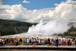 Old Faithful im Yellowstone Nationalpark - Wyoming