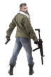 Terrorist with rifle