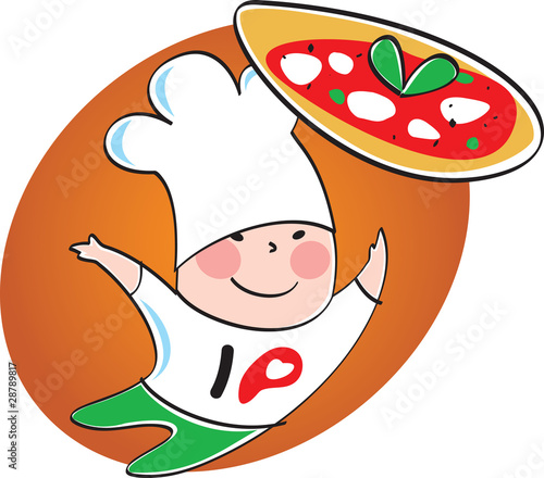 Vektor: I love pizza logo - logo pizzeria I love pizza logo - logo pizzeria
