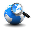 earth and loupe