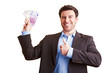 Manager gewinnt viel Geld Manager gewinnt viel Geld