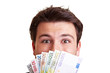 Manager hinter Geldscheinen Manager hinter Geldscheinen
