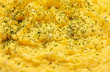 Background of mashed potatoes