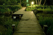 wooden bridge wooden bridge