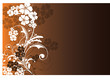 floral orange