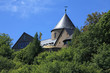 Blick auf das Schloss Waldeck. View of the castle Waldeck.