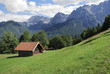 Barn in the alps