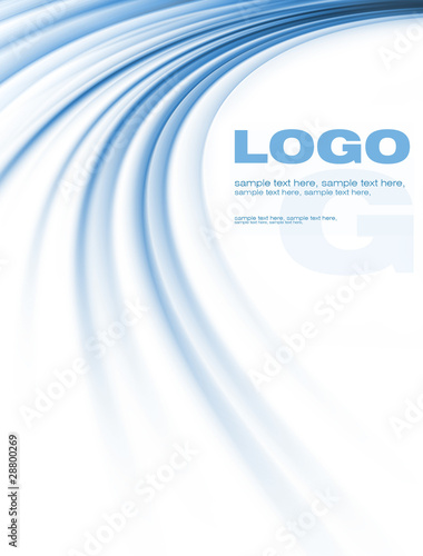 Photo: Blue abstract motive (easy to remove the text Blue abstract motive (easy to remove the text