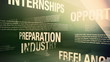 Video: Job Search Related Words Background Loop Job Search Related Words Background Loop