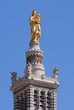 Vierge à l'enfant de Notre-Dame de la Garde à Marseille-France
