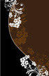 floral marron
