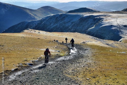 Photo: Mountain Biking on Helvellyn Mountain Biking on Helvellyn