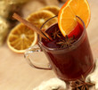 Winter drink with oranges and cloves Winter drink with oranges and cloves