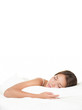 Asian woman sleeping Asian woman sleeping