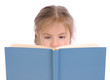 Girl with open book Girl with open book